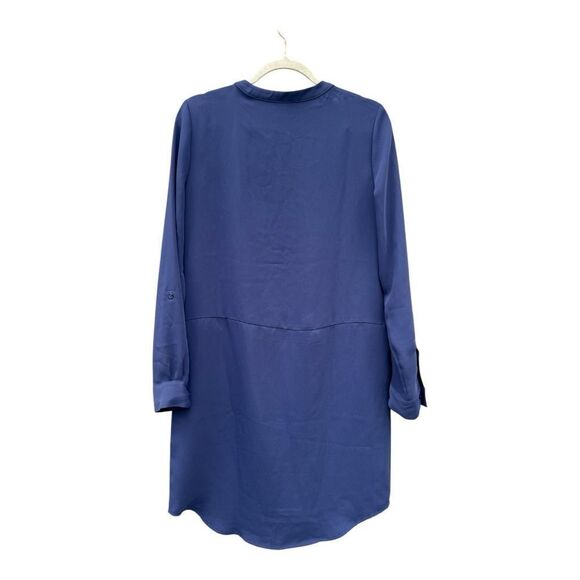 The Savile Row Co. London Blue Shirt Dress Tunic Size 6 Excellent - Picture 4 of 6